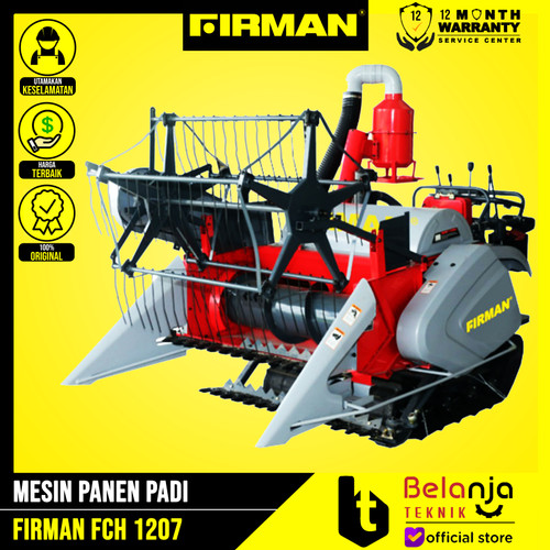 [EZM.3503907] Firman Mesin Pemanen Padi Praktis Combined Harvester FCH 1207 FCH1207