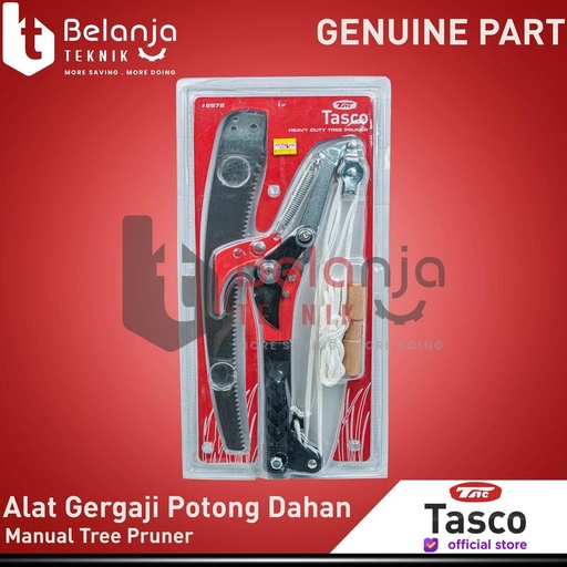 Tasco Gergaji Dahan Gunting Galah Tree Pruner Gergaji Pohon 2 In 1