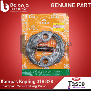 [EZM.3503938] Tasco Kampas Kopling 318 328 Clutch Shoe Mesin Potong Rumput 2 Tak Ori