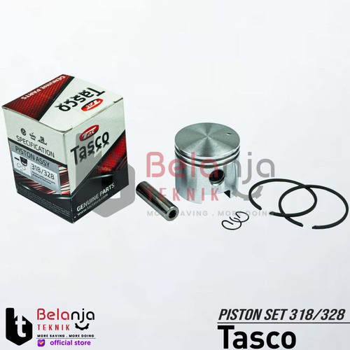 [EZM.3503980] Tasco Piston Set Mesin Potong Rumput Assy 318 328 Piston Seher Komplit