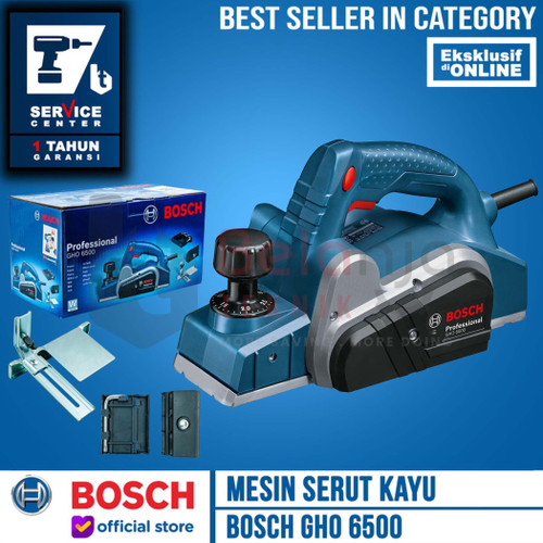 [EZM.3504012] Bosch Mesin Serut Kayu Ketam GHO 6500 Planner Blade Mesin Sugu 650Watt
