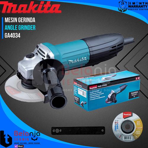 [EZM.3504017] Makita Mesin Gurinda Tangan GA 4034 4 Inch 100 mm 720 Watt GA4034