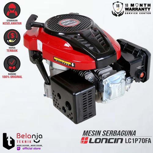[EZM.3504044] Loncin Mesin Penggerak Serbaguna Bensin Vertikal LC1P70FA 6.5 HP