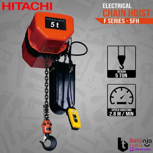 [EZM.3504091] HITACHI Electric Chain Hoist 5FH 5 Ton Katrol Elektrik 5 FH 5Ton