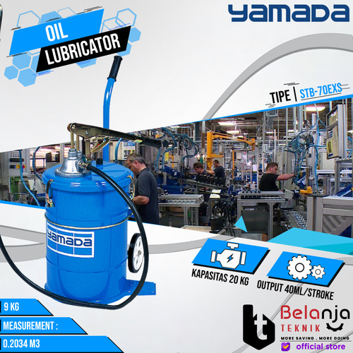 [EZM.3504129] YAMADA Oil Lubricator STB 70 EXS Pompa Oli Lubrikator STB70EXS