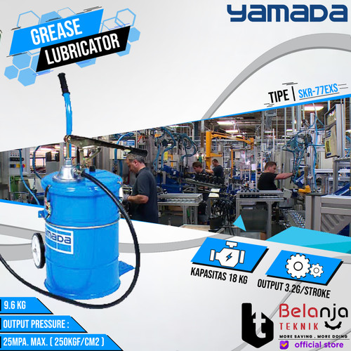 [EZM.3504132] YAMADA Grease Lubricator SK77EKS Alat Pompa Gemuk Angin SK 77 EKS