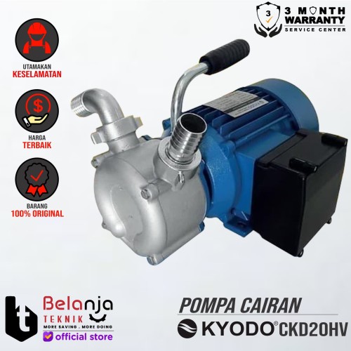 [EZM.3504162] KYODO CKD 20 HV Pompa Cairan Kental Solar Minyak Oli