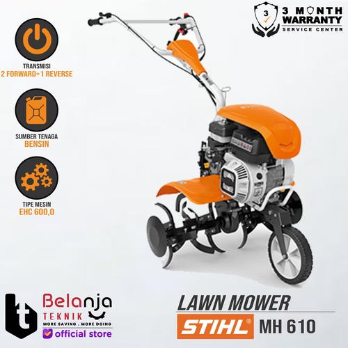 [EZM.3504164] STIHL Cultivator MH 610 Traktor Bajak H Duty Tiller BENSIN 6 HP Belt D