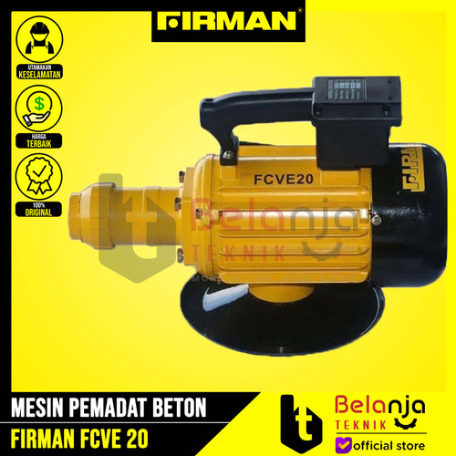 [EZM.3504200] FIRMAN Mesin Pemadat Beton Concrete Vibrator FCVE20 JAPAN TYPE FCVE 20