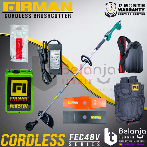 [EZM.3504339] Firman Mesin Potong Rumput Cordless FEB 48V Brush Cutter FEB48V