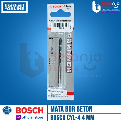 [EZM.3504514] BOSCH Mata Bor Multi Fungsi CYL-4 Multimaterial Bor CYL 4 BOSCH