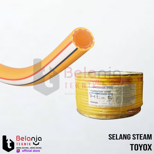 [EZM.3504515] TOYOX Selang Steam Sanchin Toyox Selang Kompresor Toyo Spray Hose 1 M