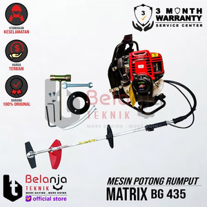 [EZM.3504528] MATRIX Mesin Potong Rumput Gendong BG 435 BG435 4 TAK GX 35 TERMURAH