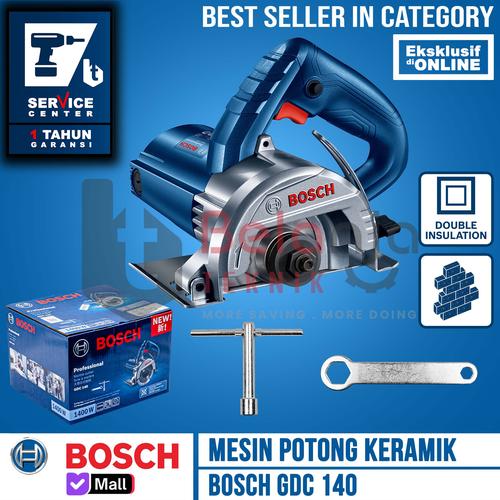 [EZM.3504646] Bosch Mesin Potong Keramik GDC 140 GDC140 Marble Cutter 115mm 1400watt