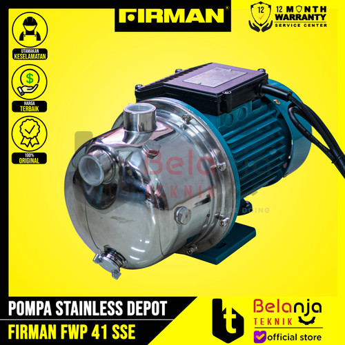 [EZM.3504668] Firman FWP41SSE Pompa STAINLESS Steel Depot Air Minum FWP 41 SSE