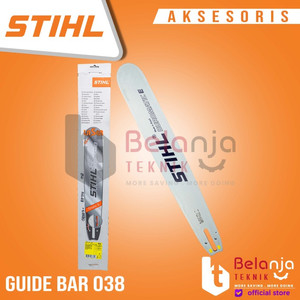 [EZM.3504834] Guid Bar Chainsaw STIHL 038 20 inchi - Sparepart Mesin Chainsaw 038