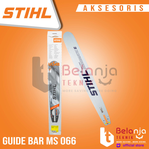 [EZM.3504936] Guide Bar ChainSaw STIHL 066 25 Inchi - Gergaji Rantai ORIGINAL