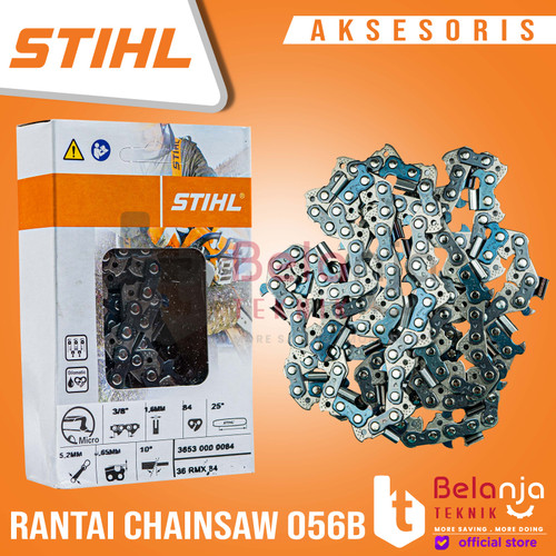 [EZM.3504968] STIHL Rantai Chainsaw 25 Inch Mata Gergaji Mesin 25" 056B 056