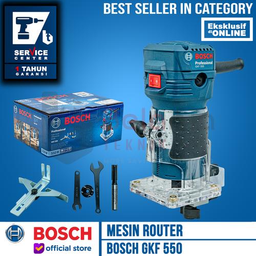 [EZM.3505123] Mesin Profil - Wood Trimmer Bosch GKF 550