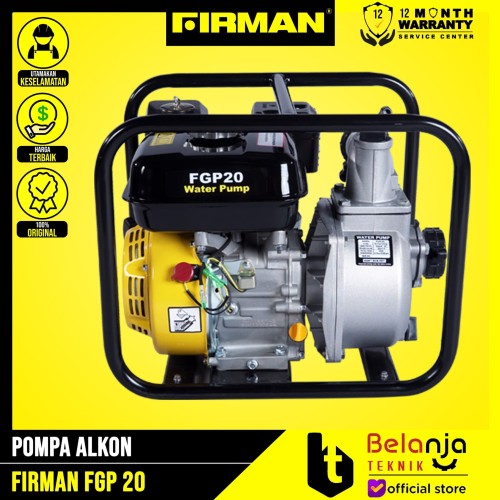 [EZM.3505141] Mesin Alkon Pompa Air Irigasi Firman FGP 20 2 Inchi 8 Meter