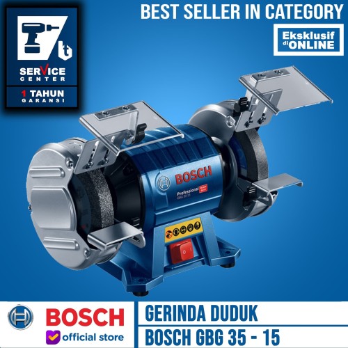 [EZM.3505184] BOSCH Mesin Gerinda Duduk GBG 35 - 15 6 Inch 6" GBG35-15 350 WATT
