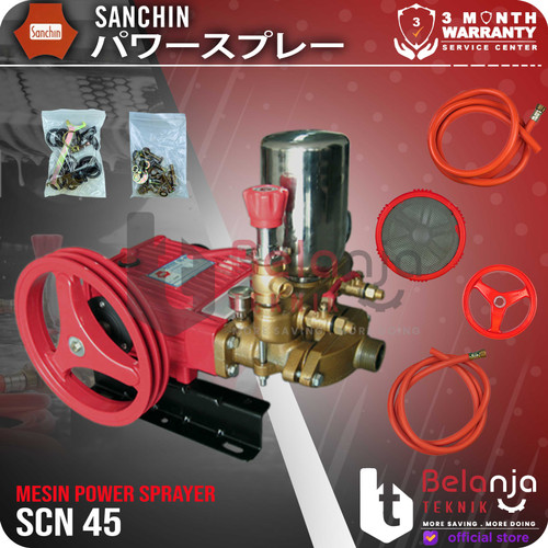 [EZM.3505196] Sanchin Power Sprayer SCN 45 Mesin Steam Mobil Motor Sanchin SCN45