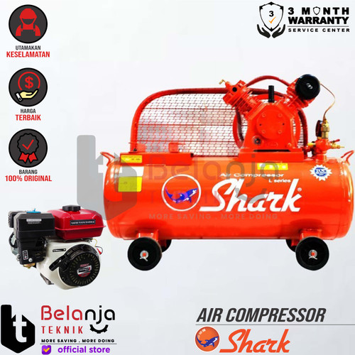 [EZM.3505231] SHARK 0.50 HP -UNLOADER AIR COMPRESSOR-KOMPRESOR ANGIN & SUMURA CX 160