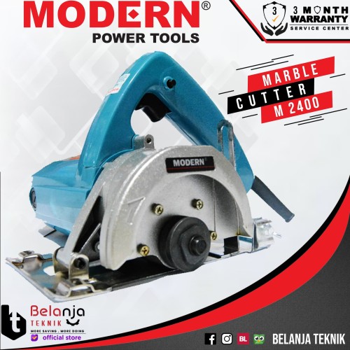 [EZM.3505332] MODERN Mesin Potong Keramik M 2400 4 Inch Marble Cutter M2400 1200WATT