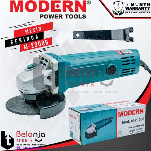[EZM.3505341] MODERN Mesin Gerinda Tangan 4 Inch M 2300 B LISTRIK 540 WATT M2300B