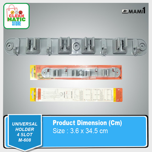 [EZM.0200042] UNIVERSAL HOLDER 4 SLOT