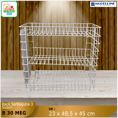 [EZM.0200104] RACK SERBAGUNA 3 SUSUN ( B 30 MEG )
