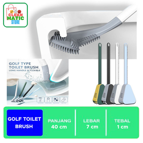 [EZM.0200111] GOLF TOILET BRUSH - HITAM