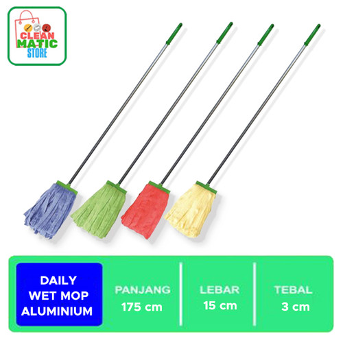 [EZM.0200126] DAILY WET MOP ALUMINIUM