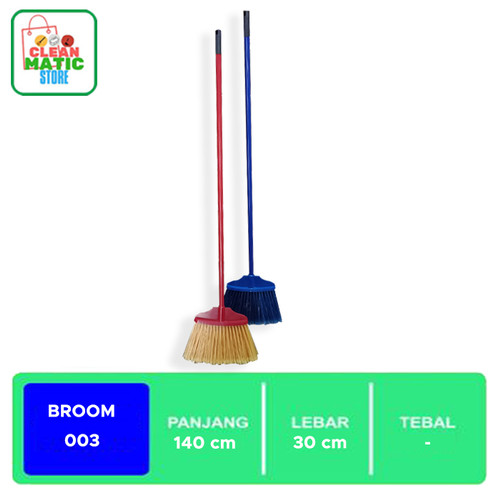 [EZM.0200162] BROOM 003 / SAPU PLASTIK / SAPU SINTETIS