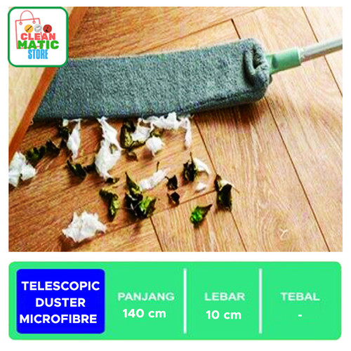 [EZM.0200165] TELESCOPIC DUSTER MICROFIBRE / KEMOCENG MODERN SERBAGUNA