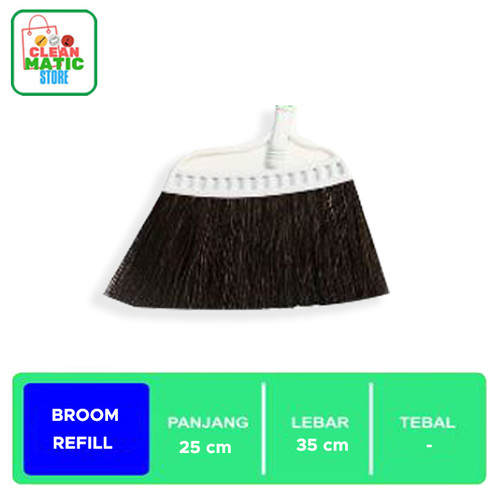[EZM.0200201] Clean Matic - Isi Ulang Broom