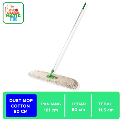 [EZM.0200216] Clean Matic - Dust Mop Cotton 80 CM