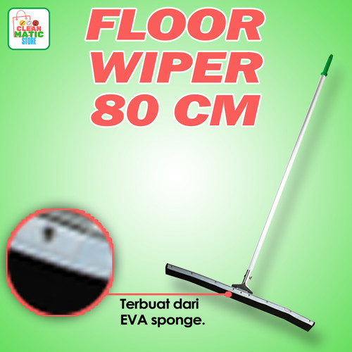 [EZM.0200227] Clean Matic - Pendorong Air ( Floor Wiper ) 80 cm