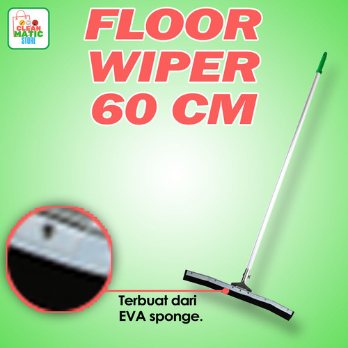 [EZM.0200231] Clean Matic - Pendorong Air ( Floor Wiper ) 60 cm