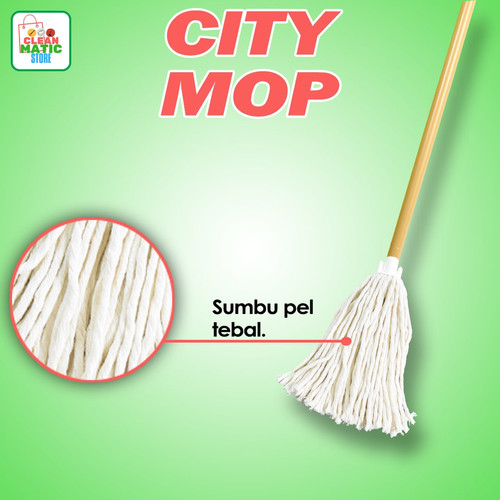 [EZM.0200236] Clean Matic - Alat Pel Lantai City Mop