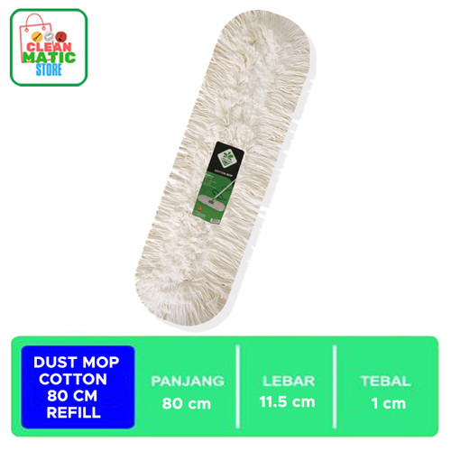 [EZM.0200237] Clean Matic - Isi Ulang Dust Mop 80 cm (Refill)
