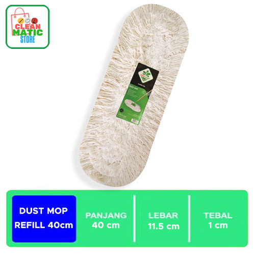 [EZM.0200246] Clean Matic - Isi Ulang Pendorong Debu (Dust Mop)