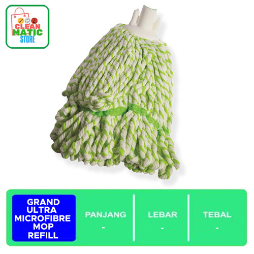 [EZM.0200259] Clean Matic - Isi Ulang Alat Pel Grand Ultra Microfibre
