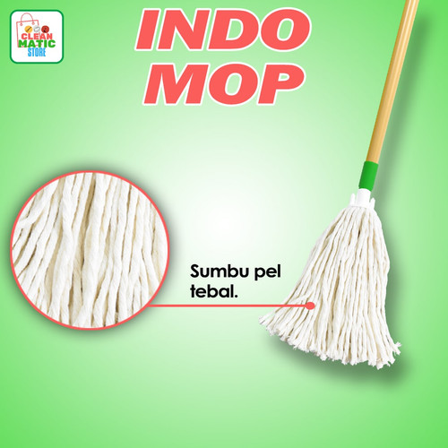 [EZM.0200265] Clean Matic - Indo Mop (Alat Pel Lantai)