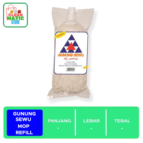 [EZM.0200275] Gunung Sewu - Mop Isi Ulang (Refill)