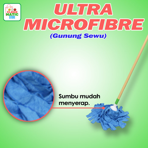 [EZM.0200279] Gunung Sewu - Ultra Microfibre Mop