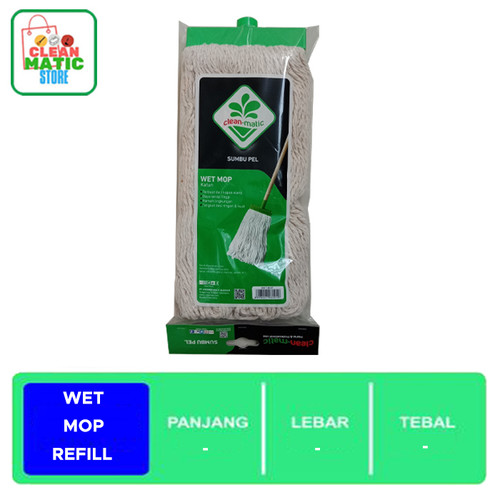 [EZM.0200280] Clean Matic - Isi Ulang Wet Mop (Refill)