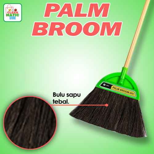 [EZM.0200294] Clean Matic - Sapu Ijuk (Palm Broom)