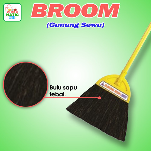 [EZM.0200302] Gunung Sewu - Broom (Sapu Ijuk)