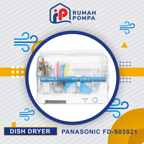 [EZM.1160111] Dish Dryer Panasonic FD-S03S21-W2
